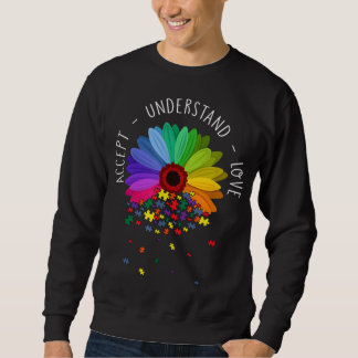 Sweatshirt Flore Sensibilisation sur l'autisme Fleur margueus