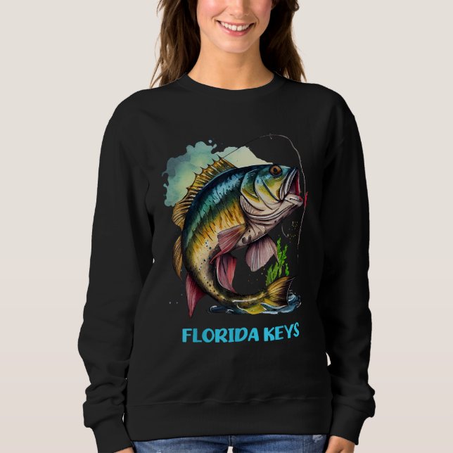 Sweatshirt Florida Keys FL Fly Fishing Trip Fisher Flyfishing (Devant)