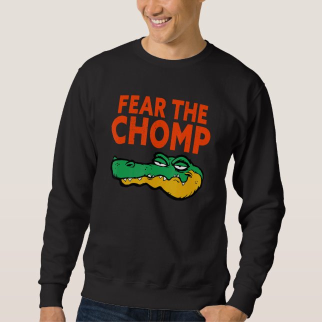 Sweatshirt Floride Craindre Le Chomp Gator 1 (Devant)