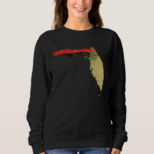 Sweatshirt Floride  Fierté noire panafricaine Drapeau Maison 