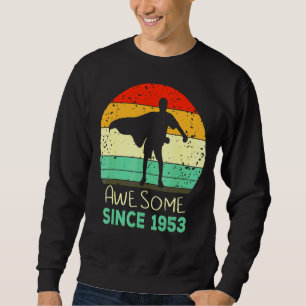 Sweatshirt Flossing Boy Awesome depuis 1953 69th Birthday Men