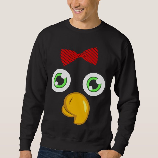 Sweatshirt Flower Parrot Animal Halloween Costume (Devant)