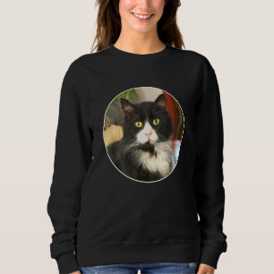 Sweatshirt Fluffy Tuxedo Tat Face