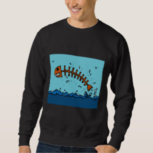 Sweatshirt Flying Skelefish