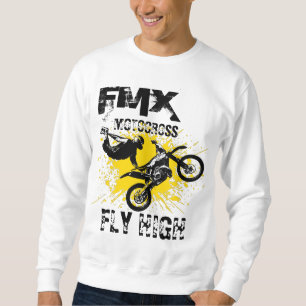 Sweatshirt FMX Motocross Vol à haute manche longue