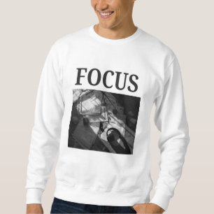 Sweatshirt FOCUS - Photographie minimaliste de la sombre acad