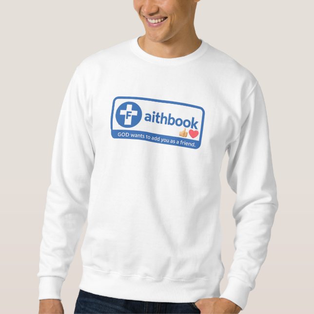 Sweatshirt Foi - Ami - Chrétien (Devant)