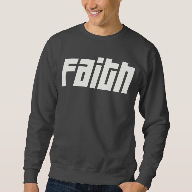 Sweatshirt Foi Blanc (Devant)