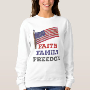 Sweatshirt Foi Liberté familiale