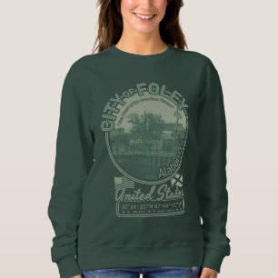 SWEATSHIRT FOLEY ALABAMA - CENTRE-VILLE DE FOLEY