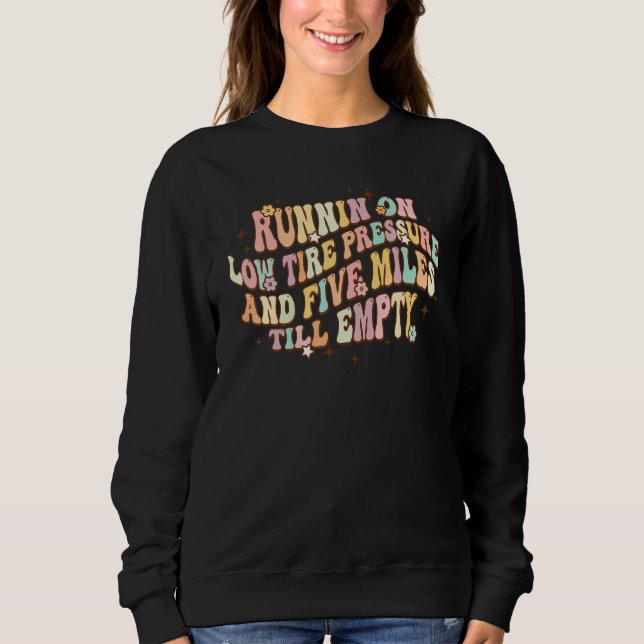 Sweatshirt Fonctionnement avec une faible pression des pneus  (Devant)