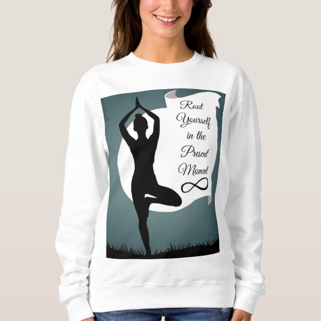 Sweatshirt Fondée sur le moment (Devant)