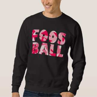 Sweatshirt Foosball Pink Camouflage
