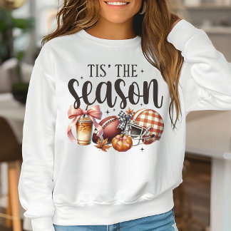 Sweatshirt Football Automne Féminin 'C'est la saison