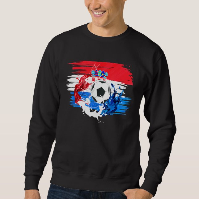 Sweatshirt Football croate Croatie (Devant)