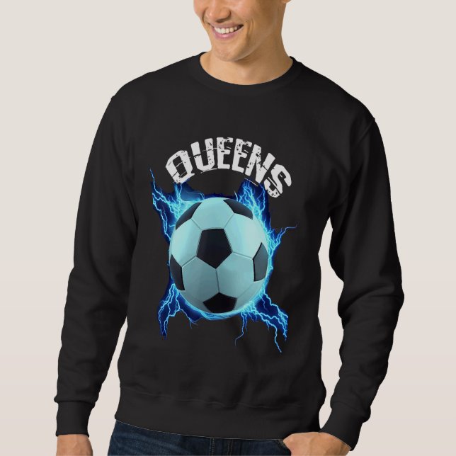 Sweatshirt Football de New York Queens (Devant)