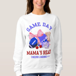 Sweatshirt Football Maman JEUX DAY MAMA'S READY