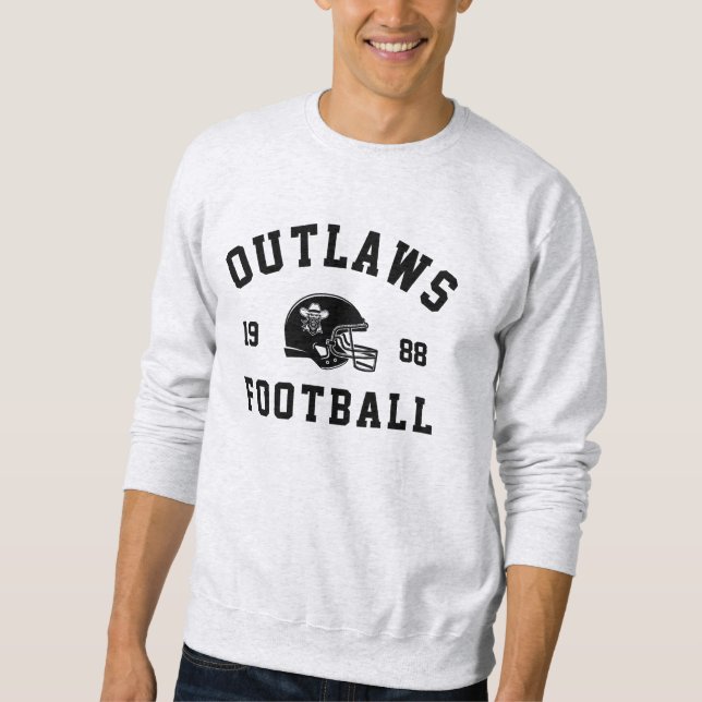 Sweatshirt Football Outlaws  (Devant)
