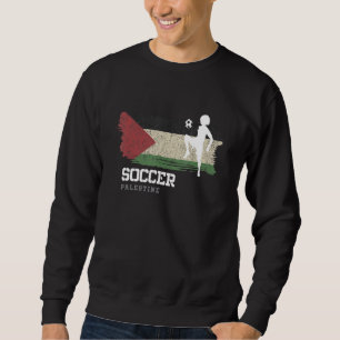 Sweatshirt Football Palestine Drapeau Football Filles Footbal
