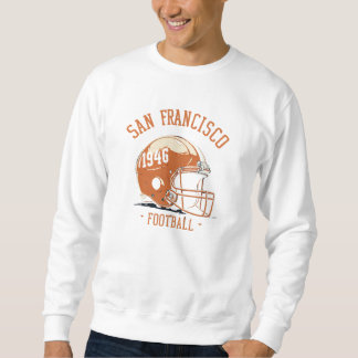 Sweatshirt Football San Francisco Design