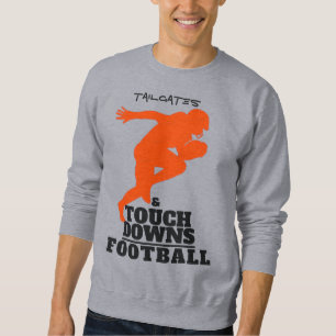 Sweatshirt Football sur tailles et touchdowns