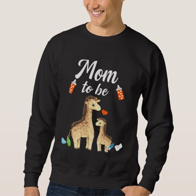 Sweatshirt for Women Trendy Summer for Mama to be Mothers Day (Devant)