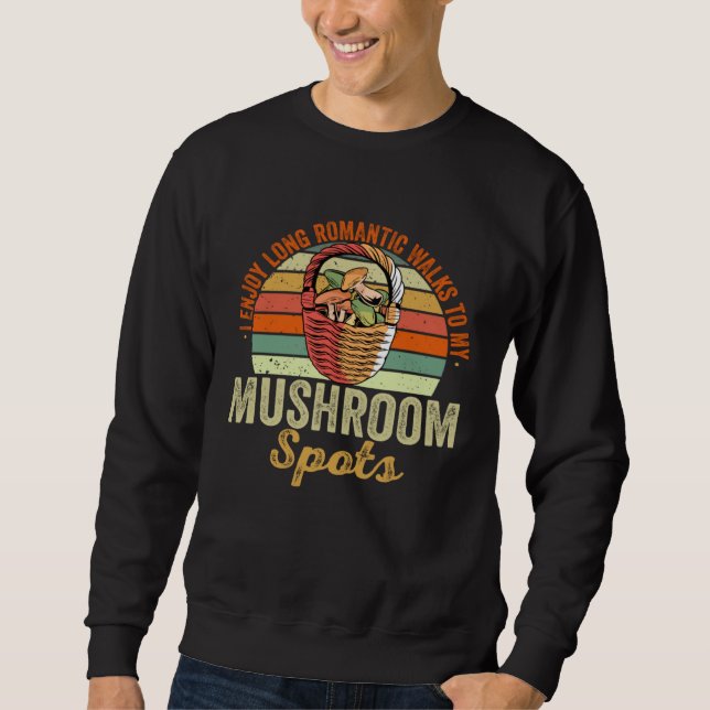 Sweatshirt Foraging Mushroom Hunting Morel Hunter (Devant)