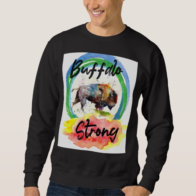 Sweatshirt Force de la communauté Prière Soutien Buffalo S de (Devant)