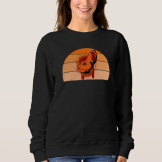 Sweatshirt Forêt de renards renards Forêt animale sauvage For