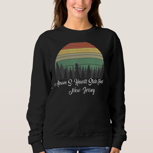 Sweatshirt Forêt d'État d'Abram S Hewitt 1 (Devant)