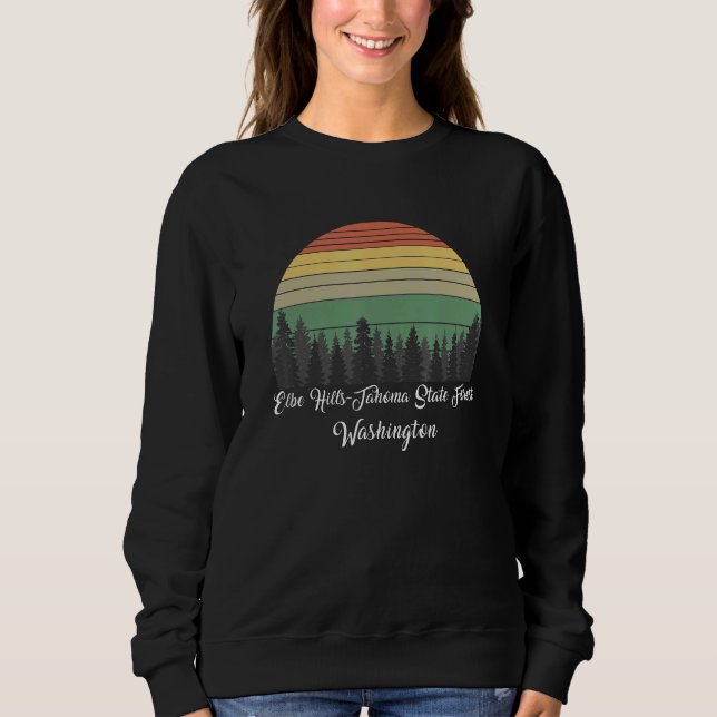 Sweatshirt Forêt d'état d'Elbe Hills Tahoma (Devant)