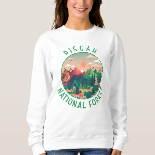 Sweatshirt Forêt nationale de Pisgah Cercle perturbé