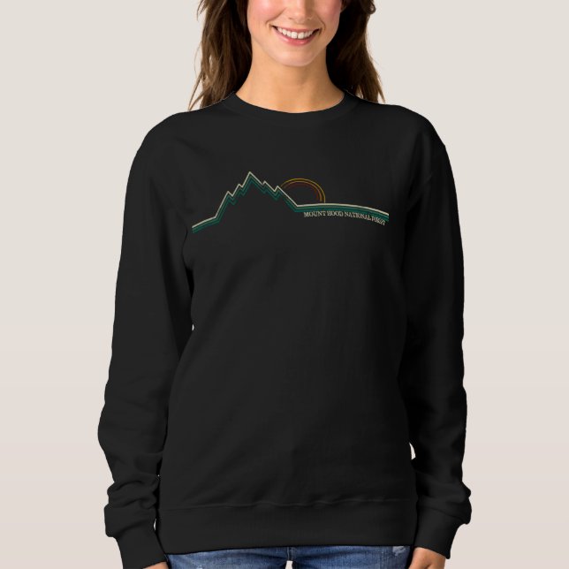 Sweatshirt Forêt nationale du mont Hood (Oregon) (Devant)