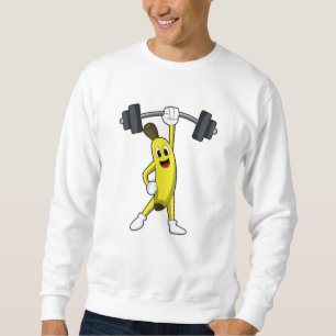 Sweatshirt Formation Banana at Strength avec Barbell