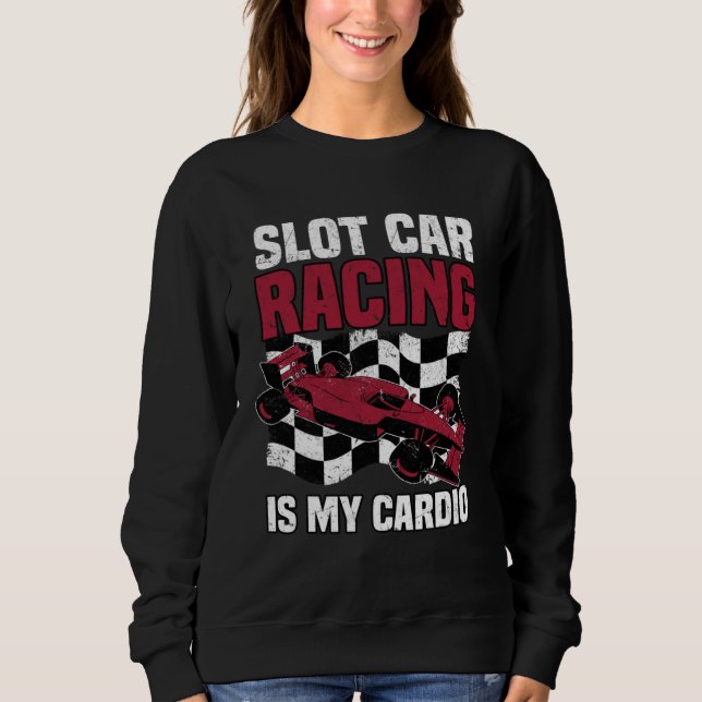 Sweatshirt Formula Slot Car Racing (Devant)