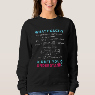 Sweatshirt Formule physique Plaisanter drôle Math
