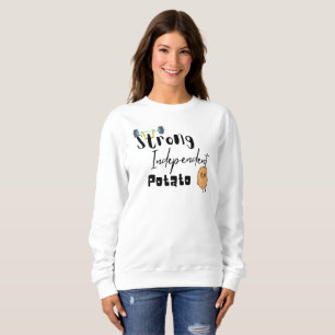 Sweatshirt forte pomme de terre indépendante
