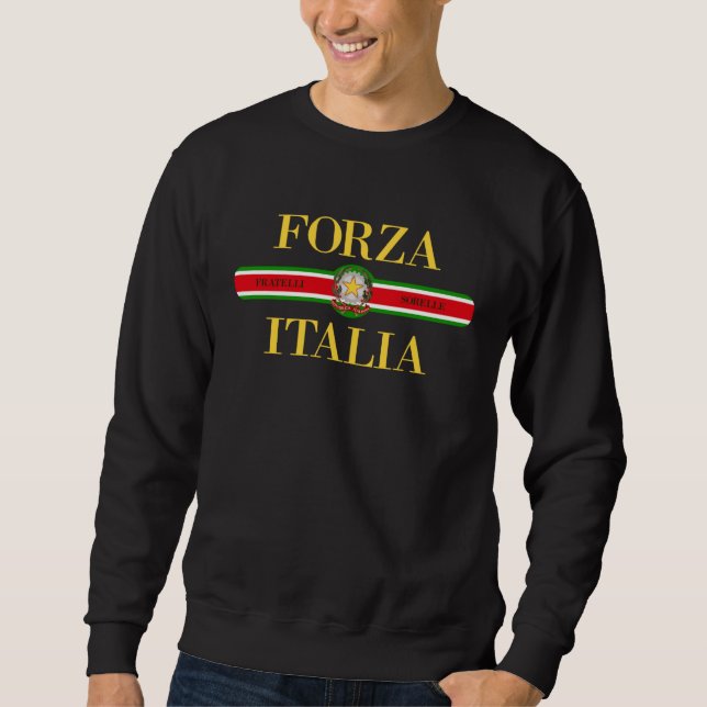Sweatshirt Forza Italia Los Forwards Italy Sport Football 202 (Devant)