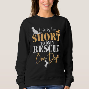 Sweatshirt Foster Maman Chien Secourir Maman Tous Chiens Chie