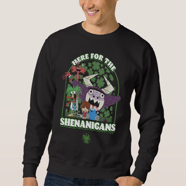 Sweatshirt Foster's Home pour amis imaginaires St-Patrick (Devant)