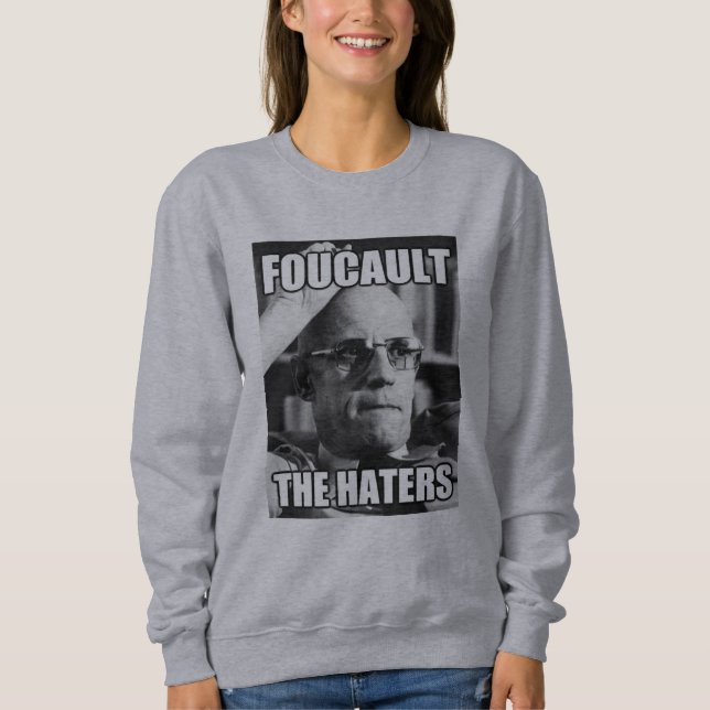 Sweatshirt Foucault les haineux (Devant)