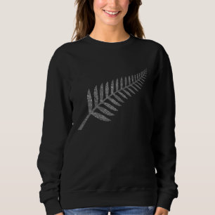 Sweatshirt Fougère Néo-Zélandaise argot pour Kiwis Maori NZ N