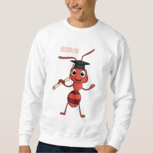 Sweatshirt Fourmi rouge mignonne dessin animé