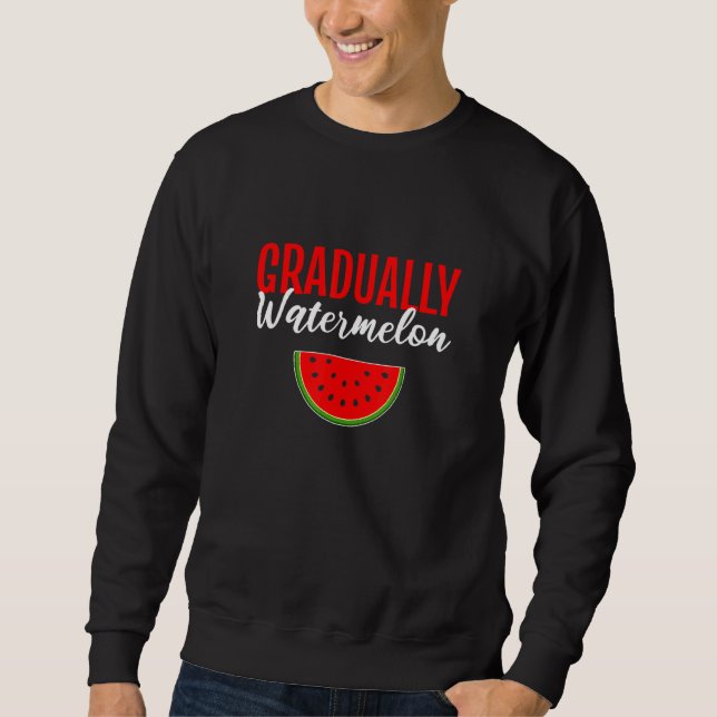 Sweatshirt Fournisseur graduel de fruits de pastèque (Devant)