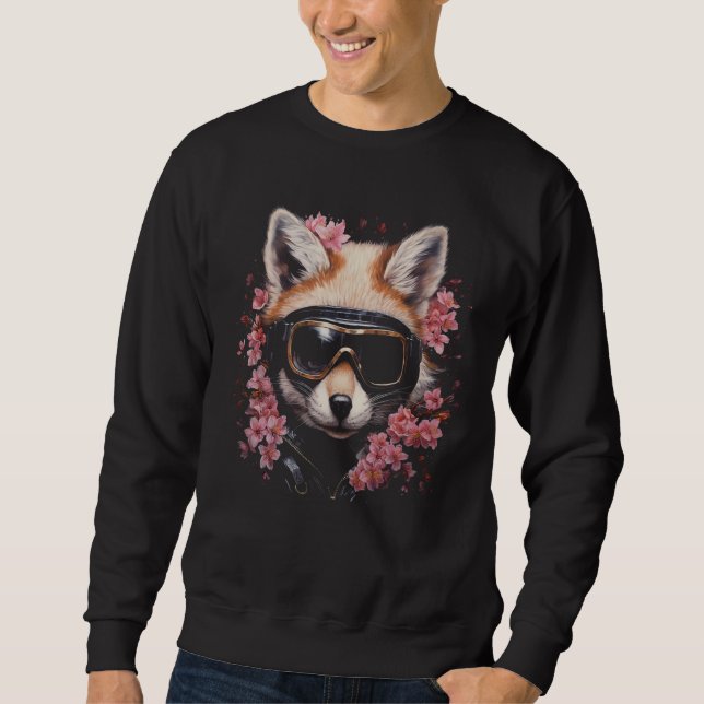 Sweatshirt Fox Church Blossom Sunglasses  Animal Pilot Fox (Devant)