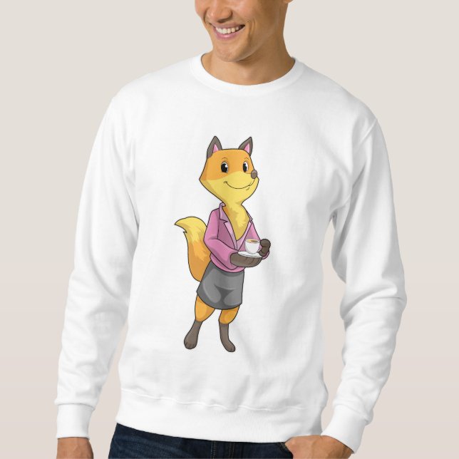 Sweatshirt Fox comme secrétaire de la Coupe du café (Devant)