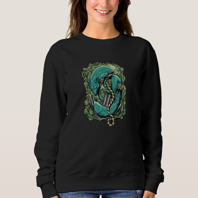 Sweatshirt Fox Marine (Devant)
