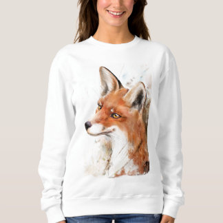 Sweatshirt Fox rouge