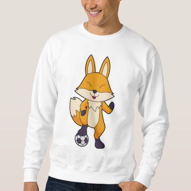 Sweatshirt Fox Soccer player Soccer (Devant)