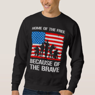 Sweatshirt Foyer de libres grâce aux braves